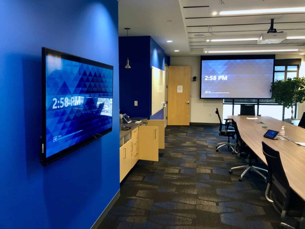 BI Incorporated Boardroom AV Installation