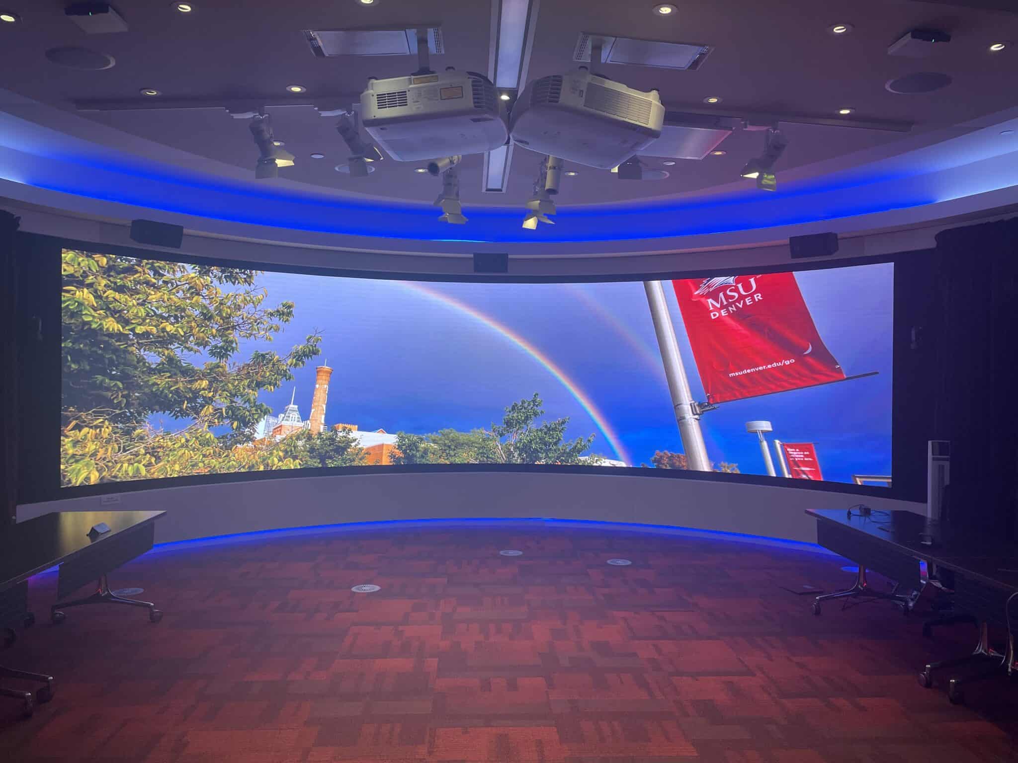 Metropolitan State University of Denver LED Video Wall