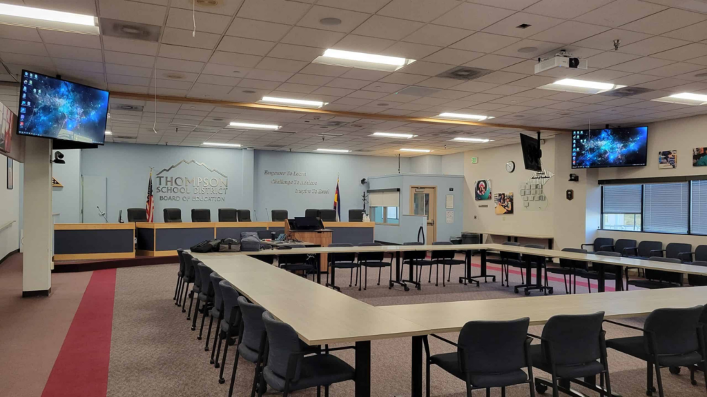 Thompson School District Boardroom Upgrades